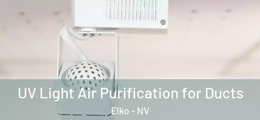 UV Light Air Purification for Ducts Elko - NV